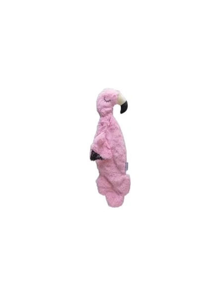 Pembe Peluş Flamingo Oyuncak, Yavru Köpekler İçin, 43x24x4cm ürün görseli 1
