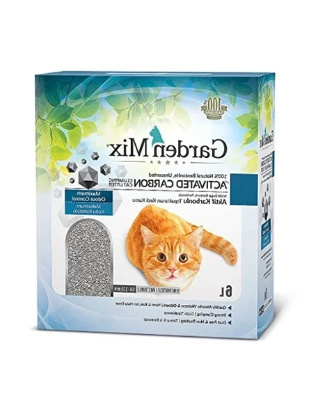 Bentonit Aktif Karbonlu Kedi Kumu 6 Litre ürün görseli 1