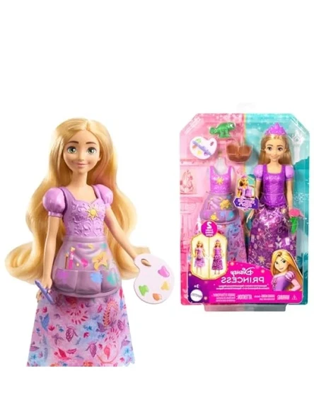 Disney Prensesi Rapunzel Bebek Seti - 2'si 1 Arada Hikaye Anlatma Seti ürün görseli 1