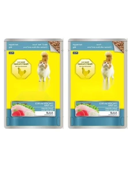 Tavuk ve Ton Balıklı Konserve, 80 Gr 2'li Paket ürün görseli 1