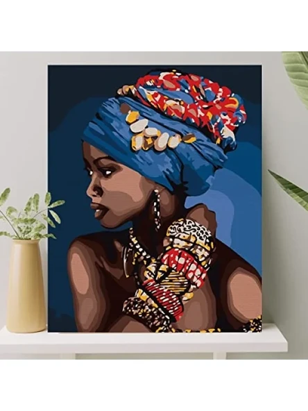 Sayılarla Boyama Tuval Seti - 40x50 CM ürün görseli 1