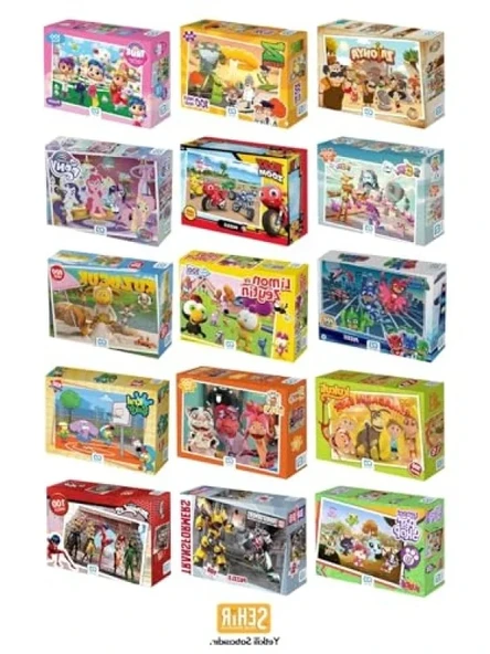 Ricky Zoom Temalı 100 Parça Çocuk Puzzle - Resim 3