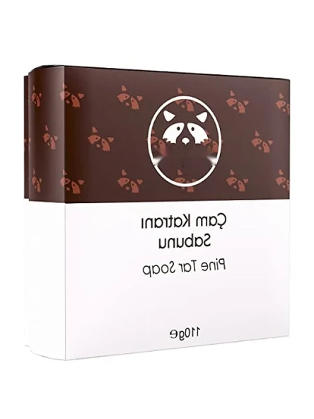 %100 Doğal Çam Katranı Sabunu 110 gr - Resim 3