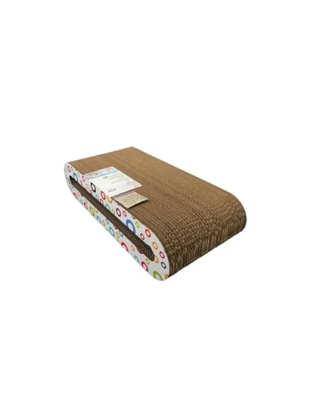 Karton Kedi Tırmalama Tahtası - 21x44x10 cm ürün görseli 1