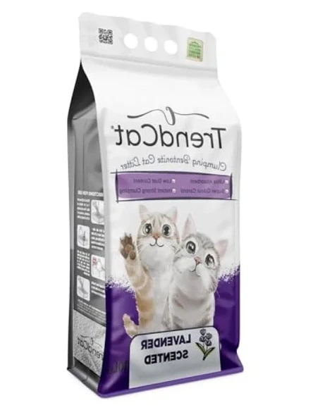 Lavanta Kokulu Topaklanan Tozsuz Kedi Kumu, 10 Lt ürün görseli 1
