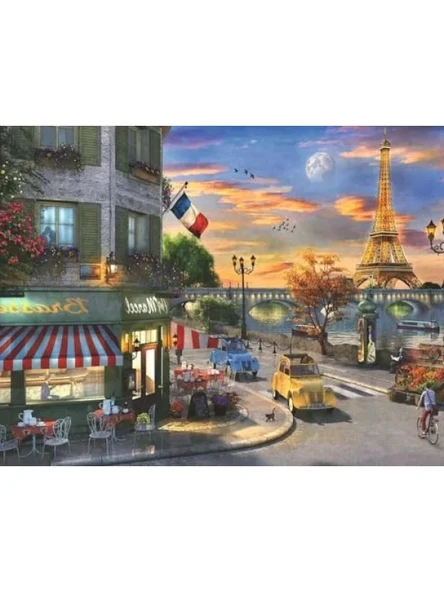 2000 Parça Paris Temalı Yüksek Kalite Puzzle - Resim 2