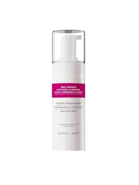 Sakura ve Centella Asiatica İçeren Yüz Temizleme Köpüğü - 150 mL ürün görseli 1