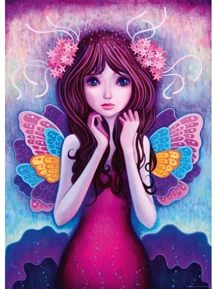 1000 Parça Renkli Dreaming Temalı Puzzle - Resim 2