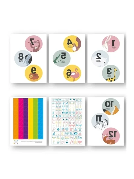 Bebek Sticker Seti - Eğlenceli ve Yaratıcı Tasarımlar ürün görseli 1