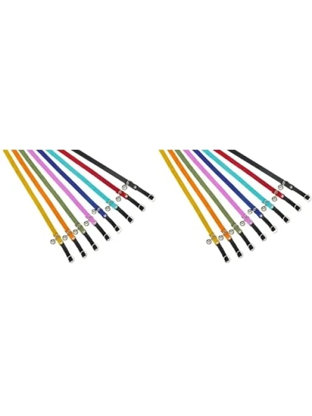 Kadife Kedi Tasma Çıngıraklı, 30 cm, Açık Mavi (2 Paket) ürün görseli 1