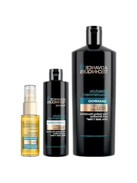 Argan Yağlı Saç Bakım Seti - Şampuan, Saç Kremi ve Serum ürün görseli 1