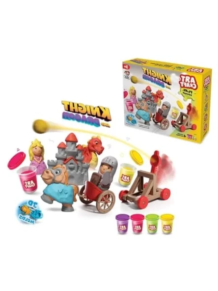 Şövalye ve Ejderha Oyun Hamur Seti - 280 gr ürün görseli 1