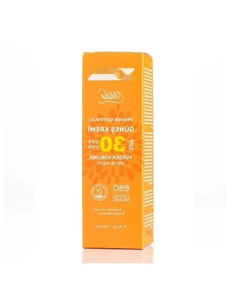 Organik Güneş Kremi SPF30 50g ürün görseli 1