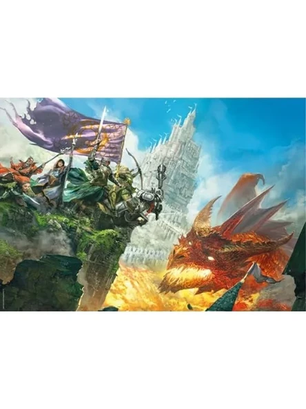 500 Parça Dungeons & Dragons Küp Puzzle - Resim 2
