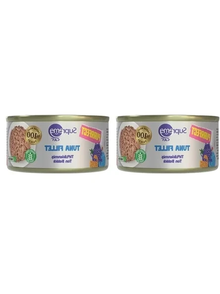 Ton Balıklı Tiftiklenmiş Konserve Kedi Maması, 70 gr (2 Paket) ürün görseli 1