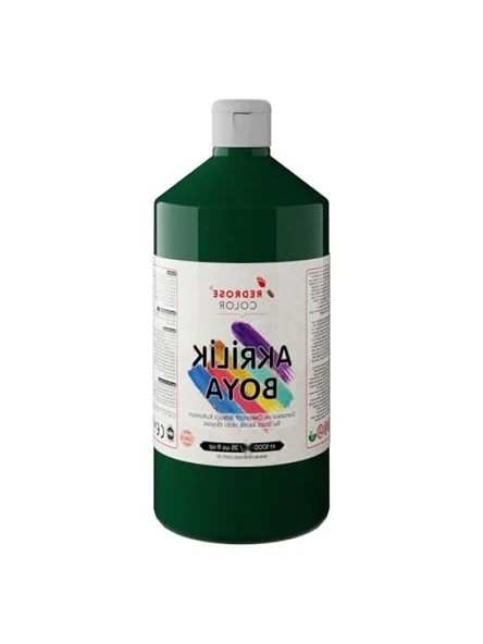 Koyu Yeşil Akrilik Boya - 1000 gr ürün görseli 1