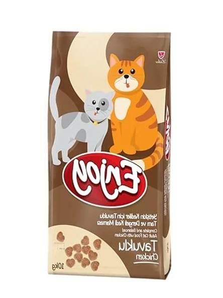 Tavuklu Yetişkin Kedi Maması 10 Kg Sağlıklı Beslenme İçin ürün görseli 1
