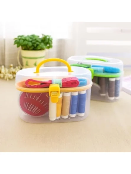 Mini Dikiş Seti - Taşınabilir Onarım Kutusu - Resim 3