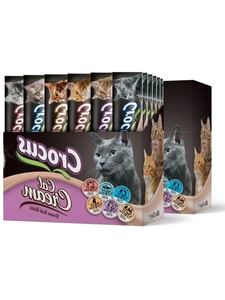 Multıpack 6 Çeşit Kedi Krema Ödülü 900 gr (60x15 gr) ürün görseli 1