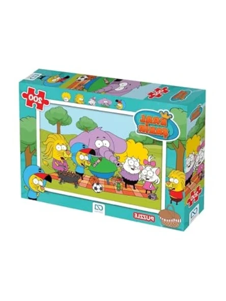 200 Parça Çocuk Puzzle - Kral Şakir Lisanslı Yapboz ürün görseli 1