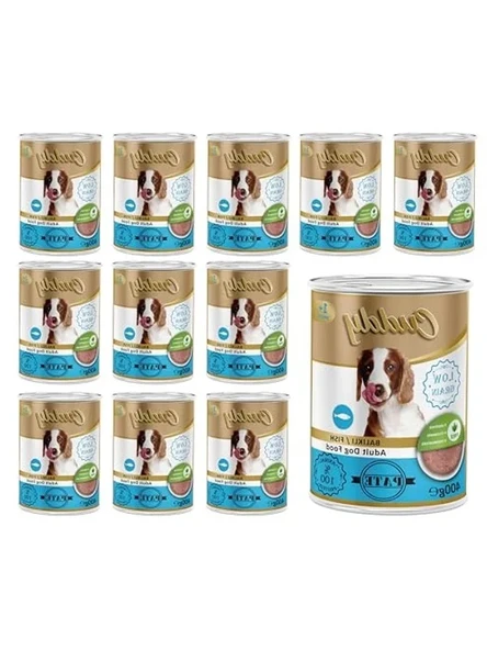Balıklı Yaş Köpek Pate, 400 Gr, 12'li Paket ürün görseli 1