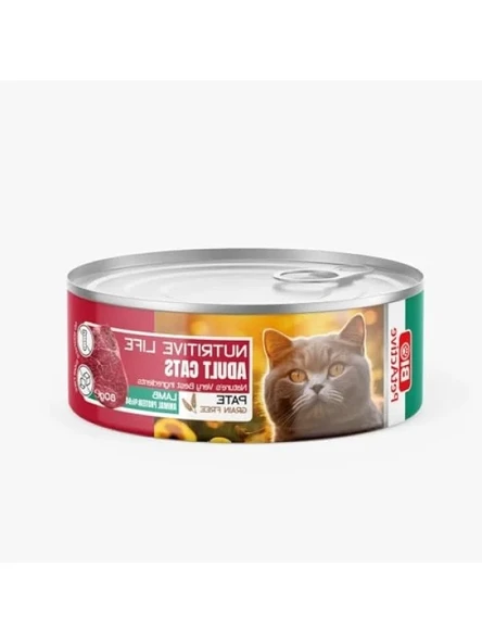 Kuzu Etli Yaş Kedi Maması Konserve (24 x 80g) ürün görseli 1