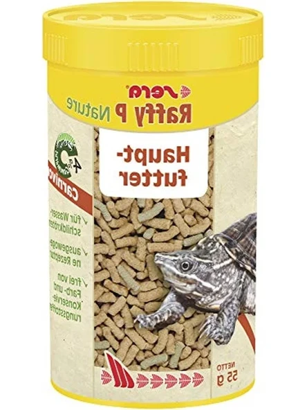Raffy P 250 ml 50 gr Kaplumbağa Yemi ürün görseli 1