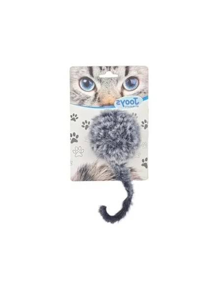 Tırtıklı Kürklü Kedi Topu - Eğlenceli Oyun Deneyimi ürün görseli 1