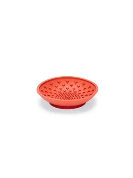 Yavru Köpek Mama Yeme Oyuncağı, Silikon, Kırmızı, 19 cm ürün görseli 1