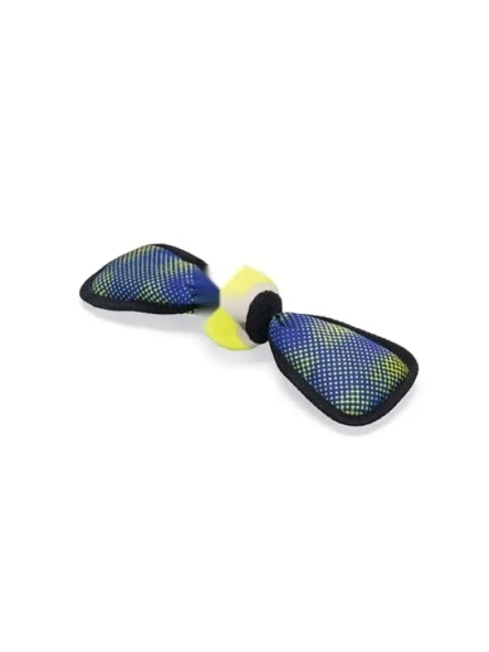 Mavi/Sarı Yüzen Tenis Topu Köpek Oyuncağı, 30x9,5x6,3 cm ürün görseli 1