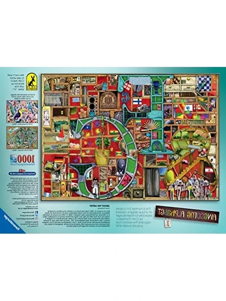 Canlı Renklerle 1000 Parça Puzzle - Resim 3