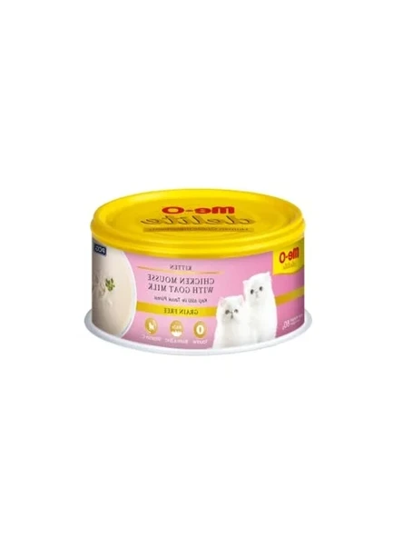 Yavru Kedi için Keçi Sütü ile Tavuk Püresi Konserve, 80 gr ürün görseli 1