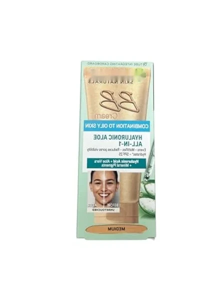 BB Krem - Hyaluronic ve Aloe İçeren Orta Ton - 50 ml ürün görseli 1