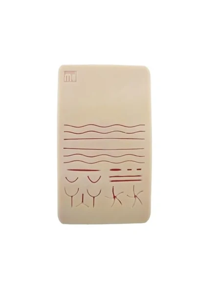 Silikon Dikiş Pedi - 19x9 cm Eğitim Matı ürün görseli 1