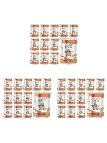 Somonlu ve Jöleli Konserve Kedi Maması, 12 x 400 Gr ürün görseli 1