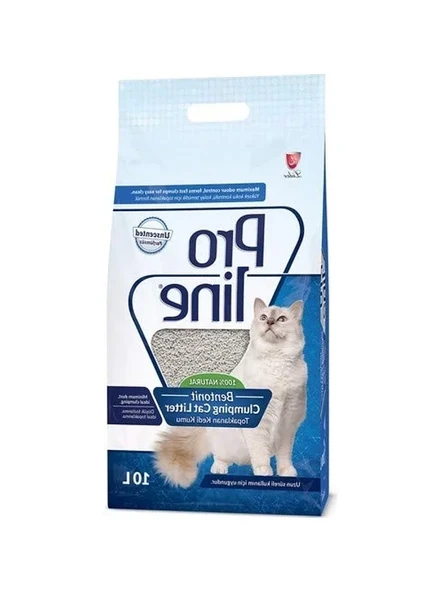 10 Lt Parfümsüz Bentonit Topaklaşan Kedi Kumu ürün görseli 1