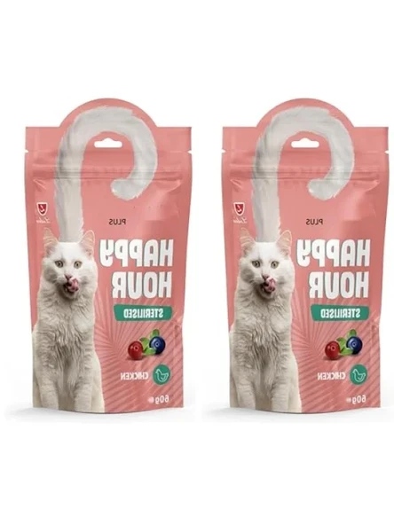 Yüksek Proteinli Kedi Ödül Maması, 60 gr, 2'li Paket ürün görseli 1