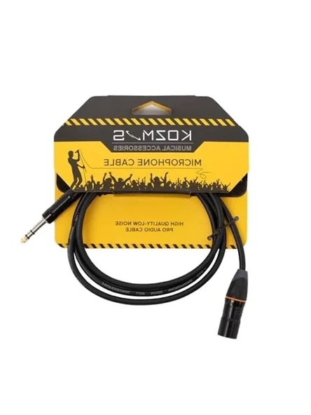 1.5M Stereo Kablo, XLR-TRS Bağlantılı ürün görseli 1