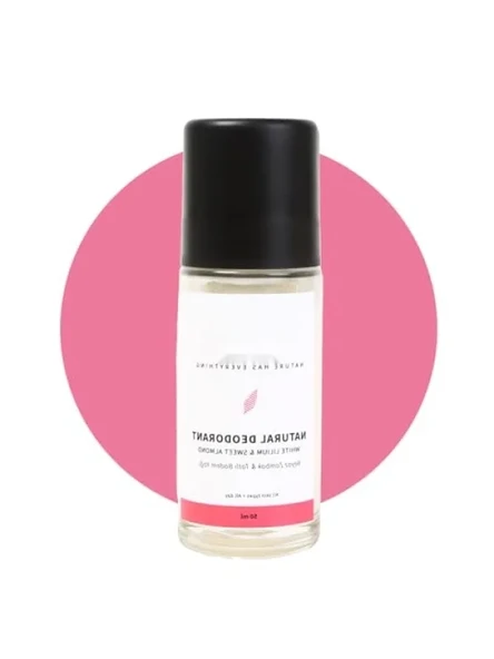 Bitkisel Roll-On Deodorant - Beyaz Zambak & Tatlı Badem - 50 Ml ürün görseli 1