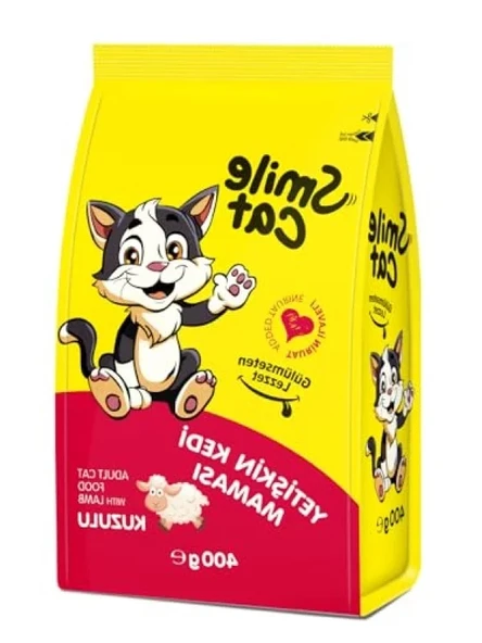 Yetişkin Kedi Kuzulu 400 g Kuru Mama ürün görseli 1