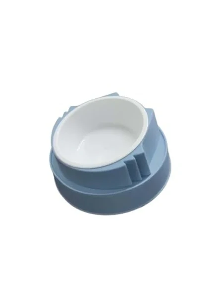 Dayanıklı Tekli Plastik Kedi Köpek Mama Kabı - Çok Renkli ürün görseli 1