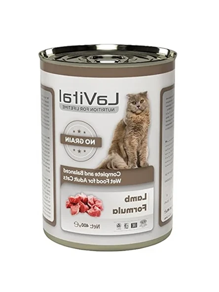 Tahılsız Kuzu Etli Yetişkin Kedi Konservesi, 400 gr ürün görseli 1