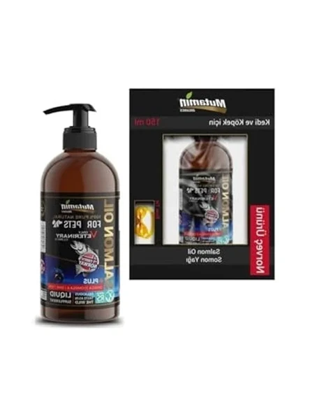 Mutamin Kedi Ve Köpek Için Norveç Somon Balık Yağı 150 ml ürün görseli 1