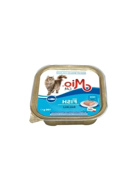 100 Gr Balıklı Kedi Yaş Mama - 32 Adet Paket ürün görseli 1
