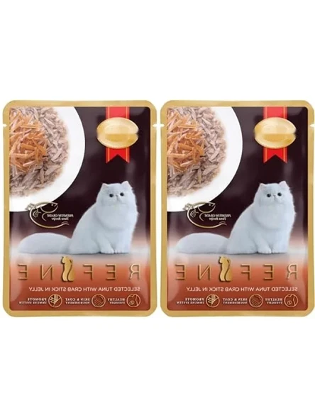 Seçkin Ton Balıklı Yengeç Çubukları ile Jöle İçinde 70 Gr (2 Paket) ürün görseli 1