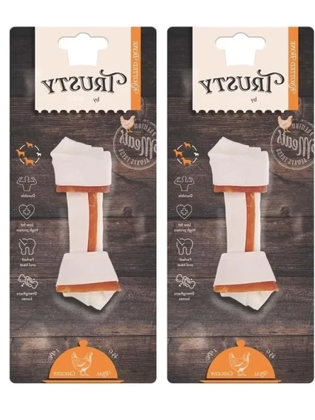 Tavuk Aromalı Düğüm Kemik, 45g (2 Paket) ürün görseli 1