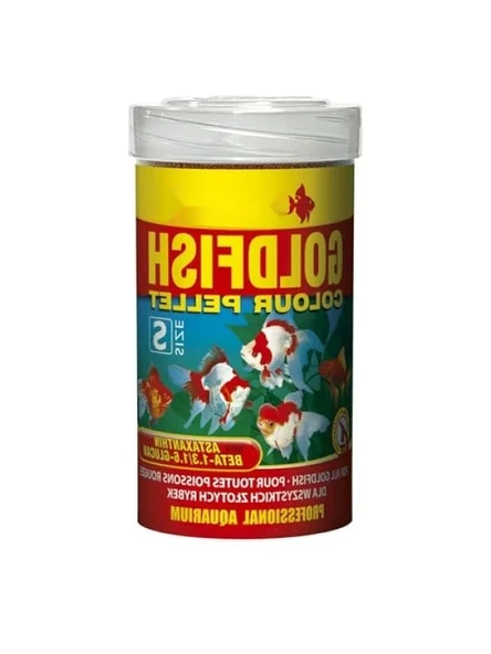 Yetişkin Goldfish İçin Renkli Pellet - 100ml ürün görseli 1