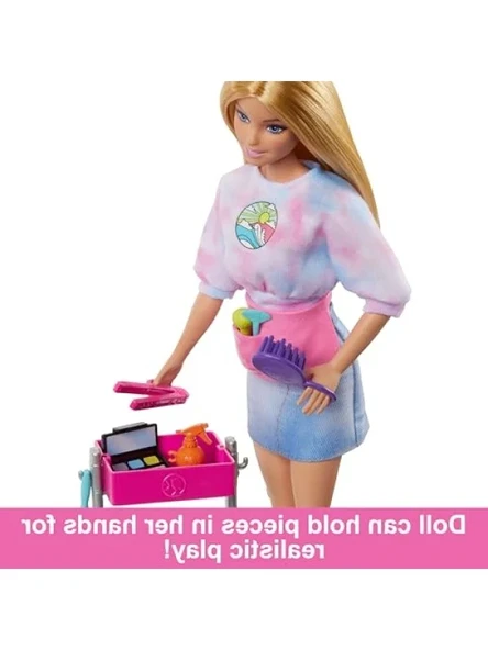 Stilist Bebekler Oyun Seti, 14 Parça - Resim 3