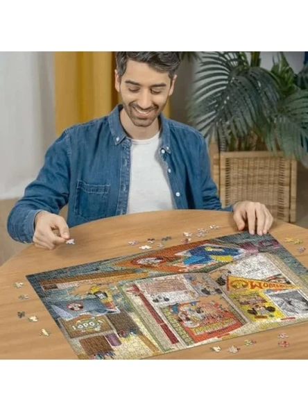 1000 Parça Mickey Mouse 1960'lar Puzzle - Resim 3