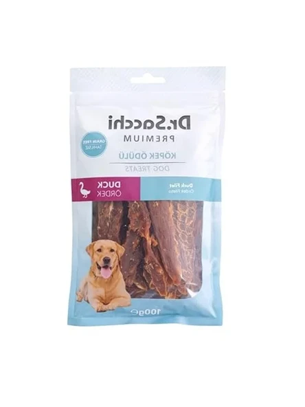 Dr. Premium Ördekli Fileto Tahılsız Köpek Ödülü 100 Gr ürün görseli 1